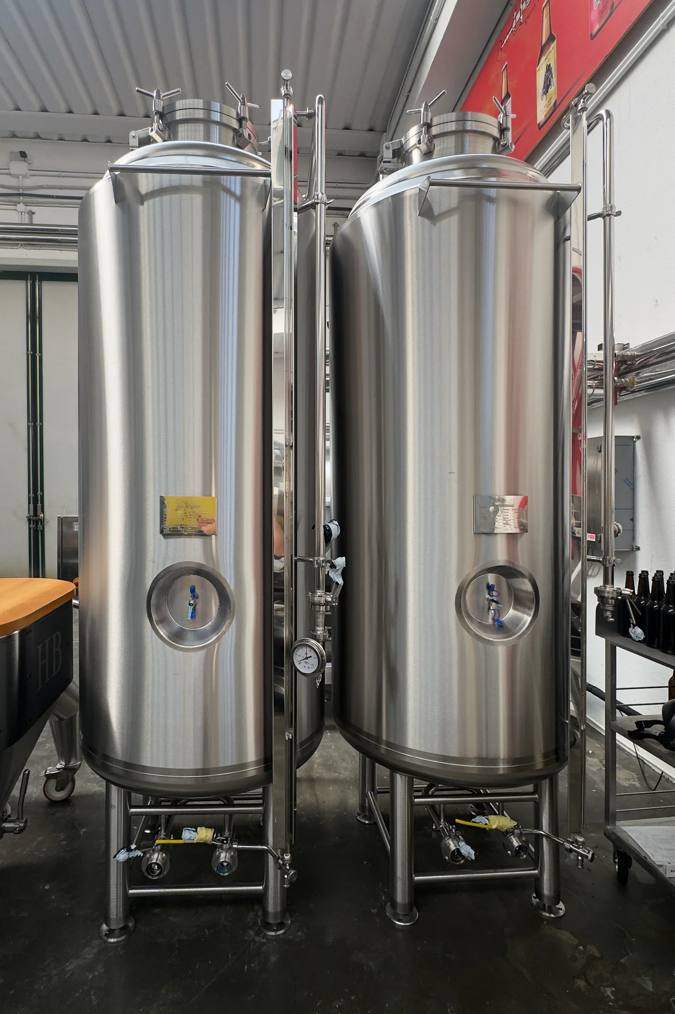 maturatori birra inox